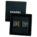 Chanel Square CC Earrings