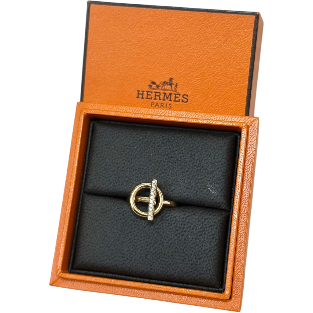 Hermes Echappee 18k Ring