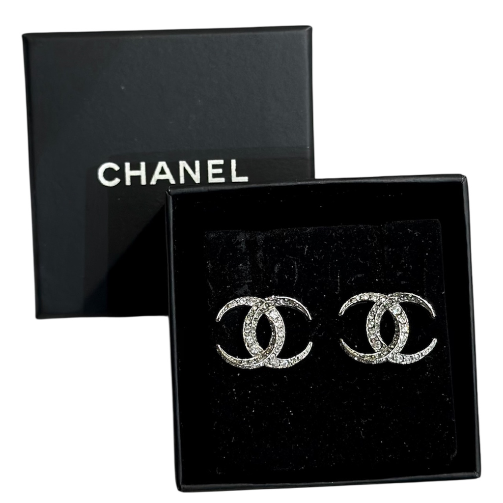 Chanel Moon Earrings