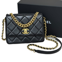Chanel Seasonal 19cm Top Handle Flap Bag