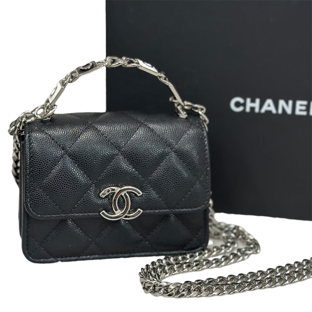 Chanel Flap Bag Mini Top Handle 