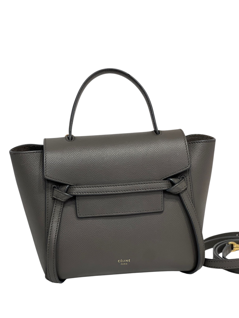 Celine Belt Bag Nano Grey