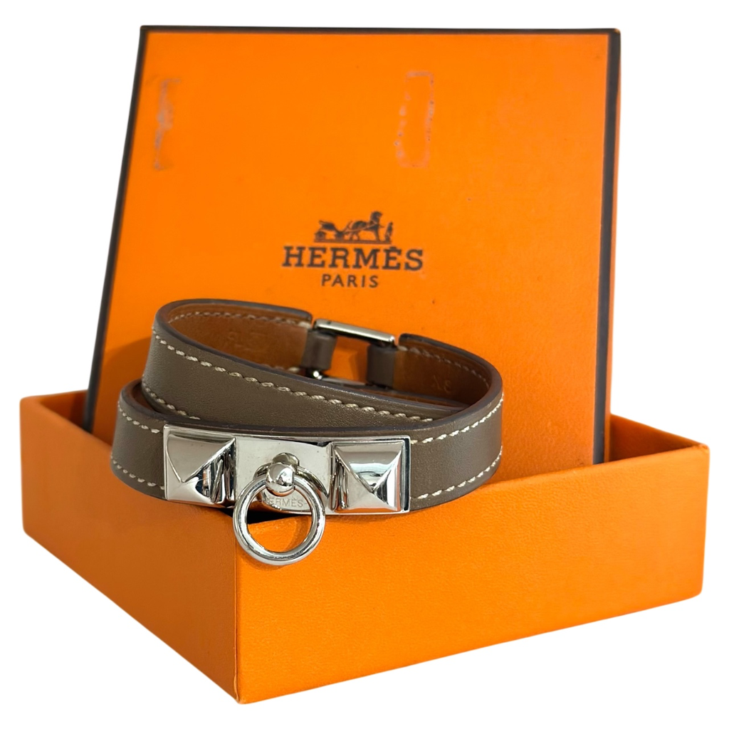 Hermes Rivale Double Tour Bracelet
