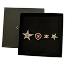 Chanel 4 in 1 Crystal Hairpins