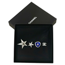 Chanel 4 in 1 Crystal Hairpins 