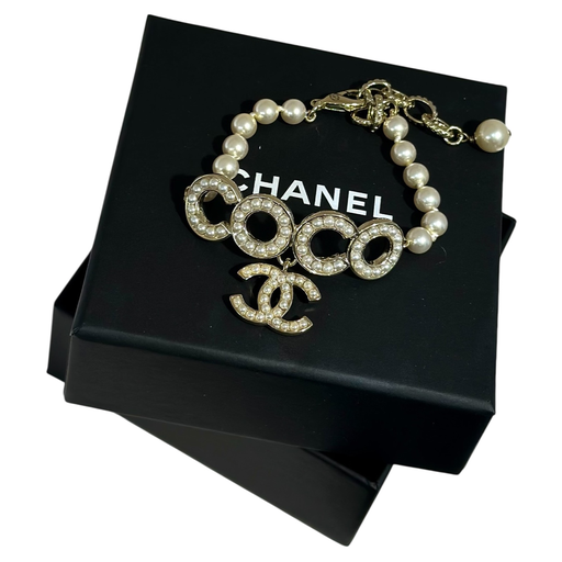 Chanel Pearl Coco Bracelet