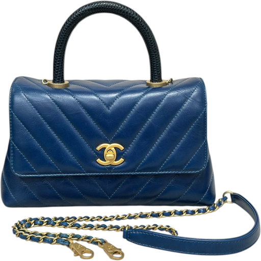[#25163733] Chanel Coco Handle Small Chevron Bag