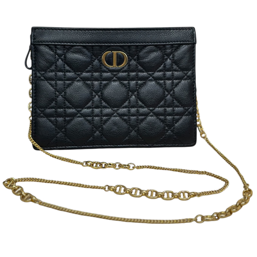 Dior Caro Pouch With Chain